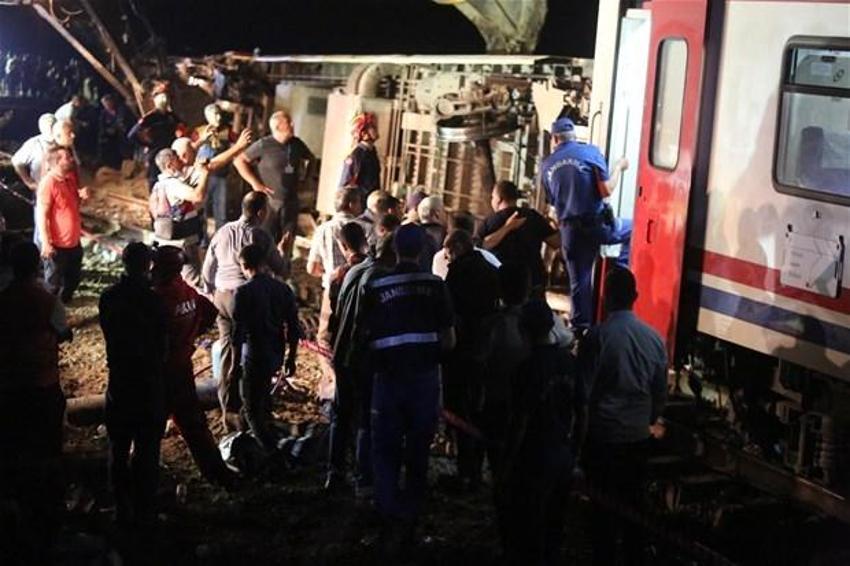 Tekirdağ'da tren faciası!