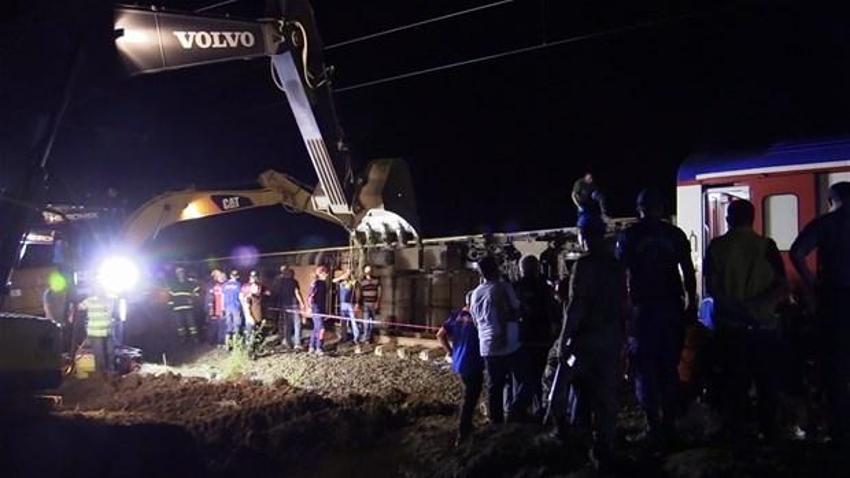 Tekirdağ'da tren faciası!