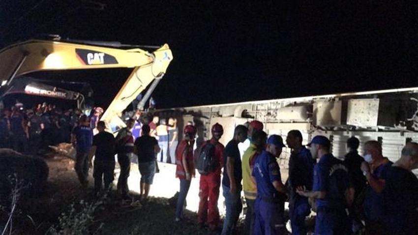 Tekirdağ'da tren faciası!