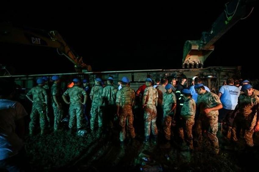 Tekirdağ'da tren faciası!