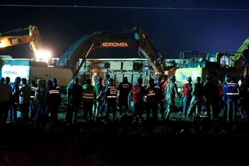Tekirdağ'da tren faciası!