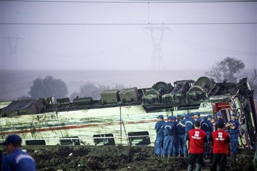 Tekirdağ'da tren faciası!