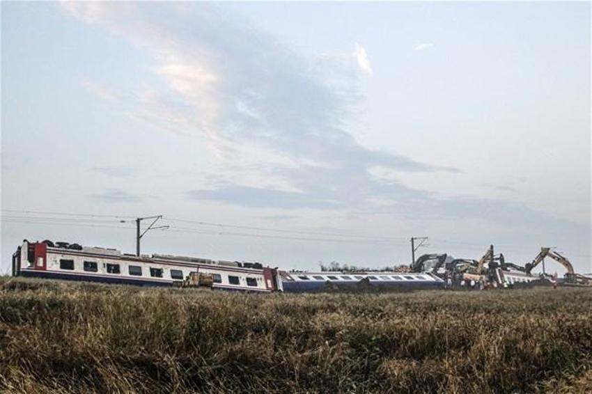Tekirdağ'da tren faciası!