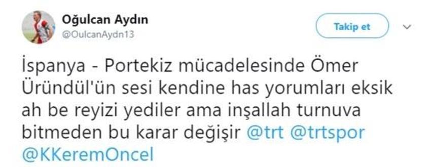 Taraftar çıldırdı! Sosyal medyada Ömer Üründül fırtınası
