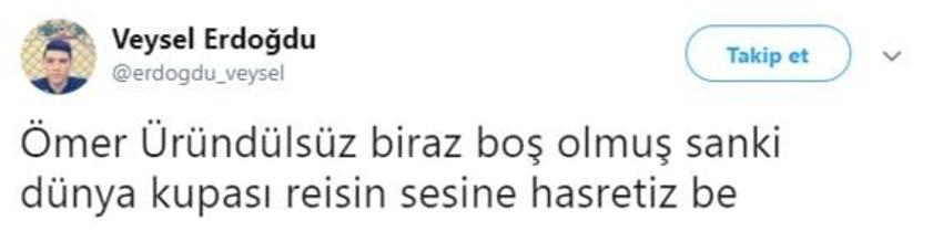 Taraftar çıldırdı! Sosyal medyada Ömer Üründül fırtınası