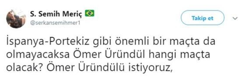 Taraftar çıldırdı! Sosyal medyada Ömer Üründül fırtınası