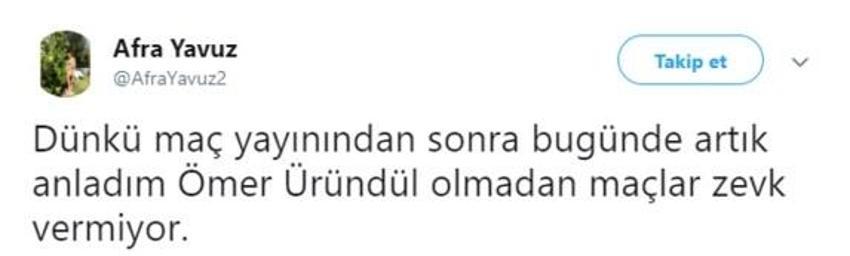 Taraftar çıldırdı! Sosyal medyada Ömer Üründül fırtınası