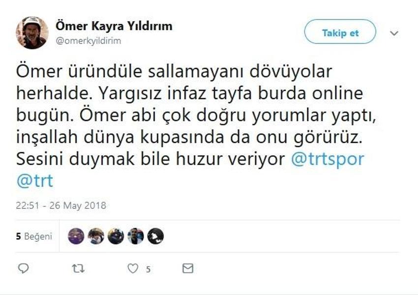 Sosyal medyada Ömer Üründül fırtınası!