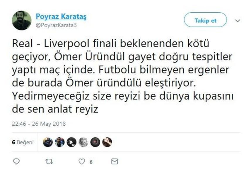 Sosyal medyada Ömer Üründül fırtınası!