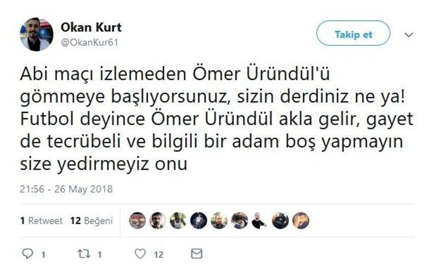Sosyal medyada Ömer Üründül fırtınası!