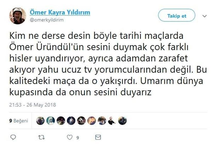 Sosyal medyada Ömer Üründül fırtınası!