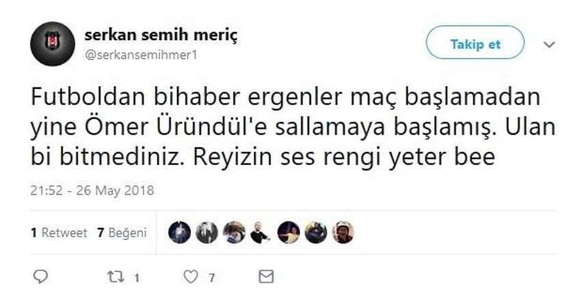 Sosyal medyada Ömer Üründül fırtınası!