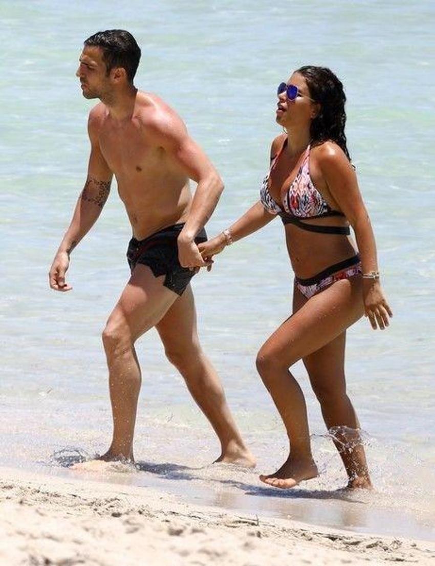 Cesc Fabregas ile Daniella Semaan evlendi