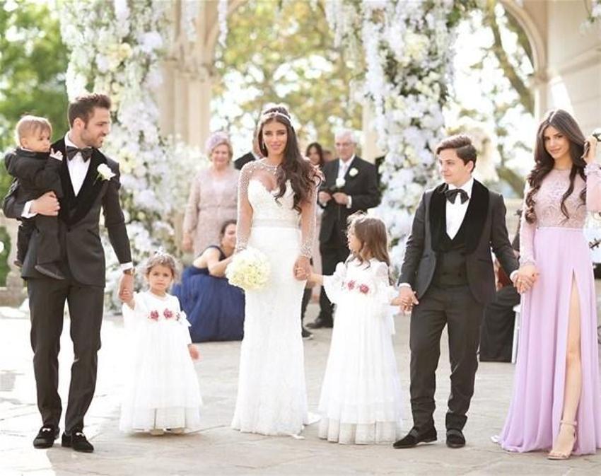 Cesc Fabregas ile Daniella Semaan evlendi