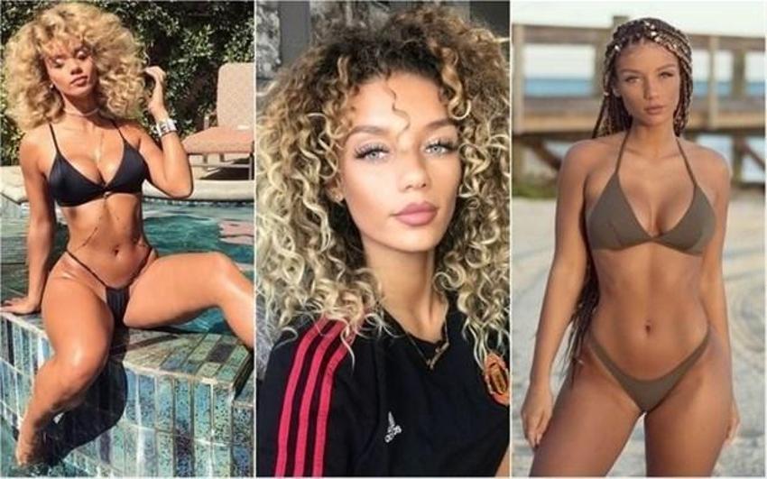 Manchester United taraftarı Jena Frumes Instagram'ı yıktı geçti!