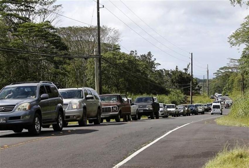 Hawaii'de Kilauea Yanardağı faaliyete geçti! Dehşete düşüren kareler
