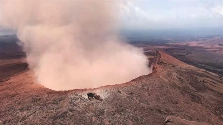 Hawaii'de Kilauea Yanardağı faaliyete geçti! Dehşete düşüren kareler