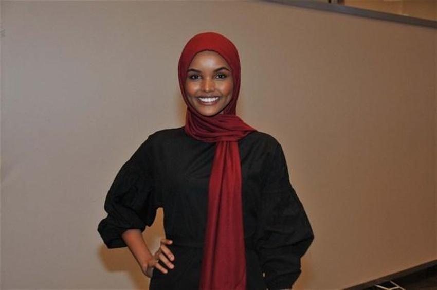 Dünyaca ünlü top model Halima Aden İstanbul'da