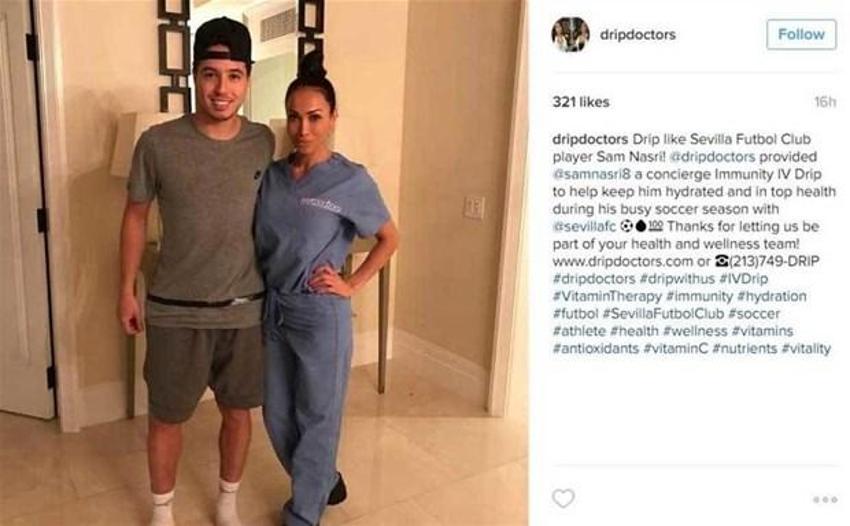 Samir Nasri'yi yakan kadınlar!