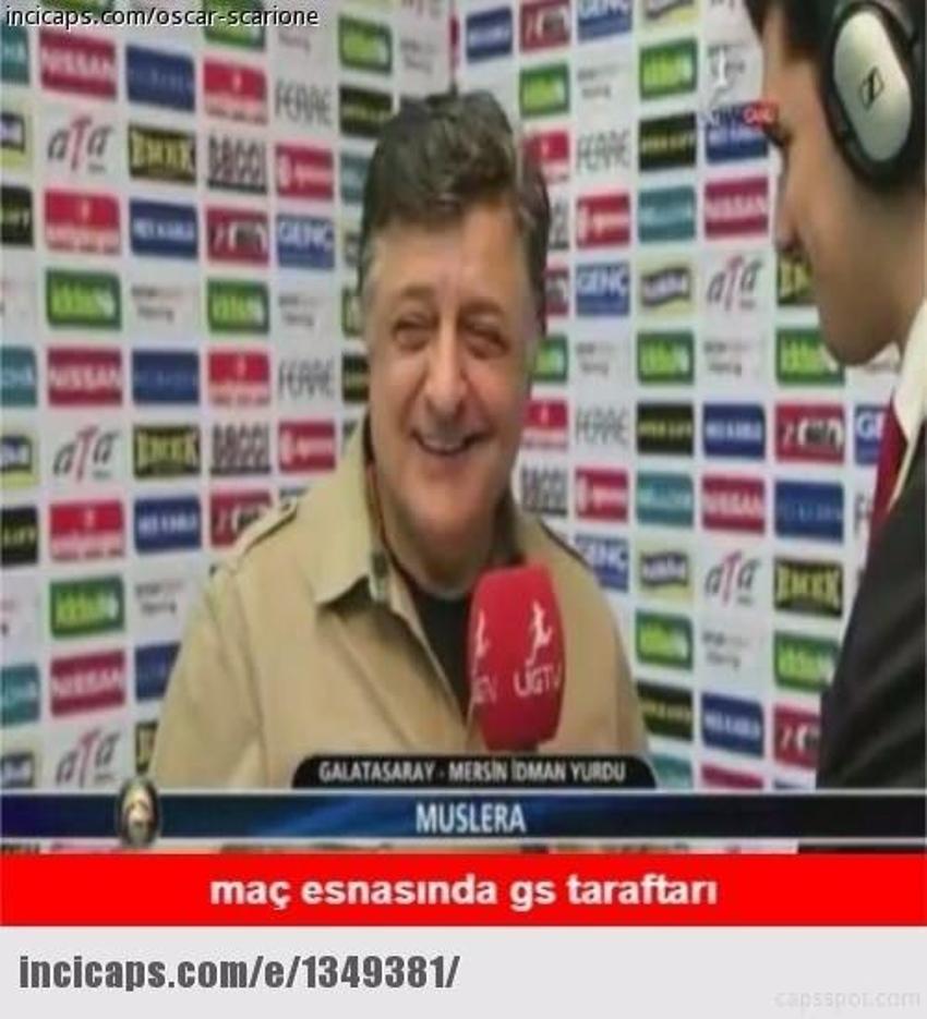 Trabzonspor - Galatasaray maçı capsleri