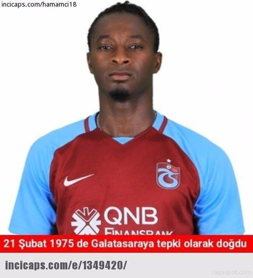 Trabzonspor - Galatasaray maçı capsleri