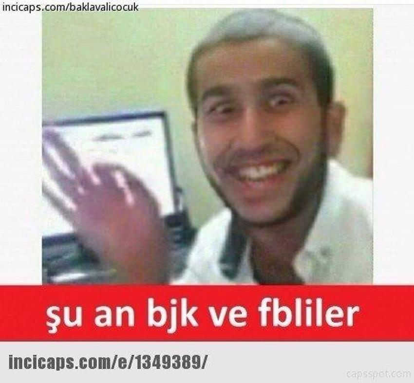 Trabzonspor - Galatasaray maçı capsleri