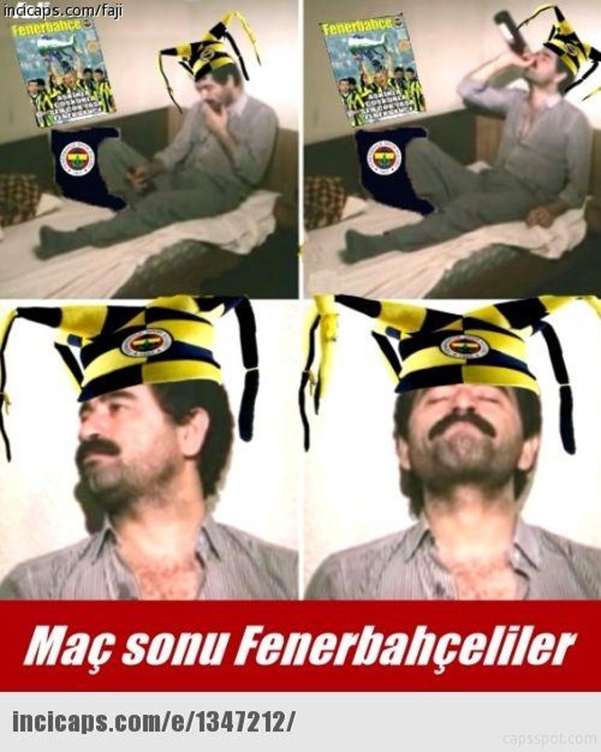 Akhisarspor-Fenerbahçe maçı sonrası Caps'ler