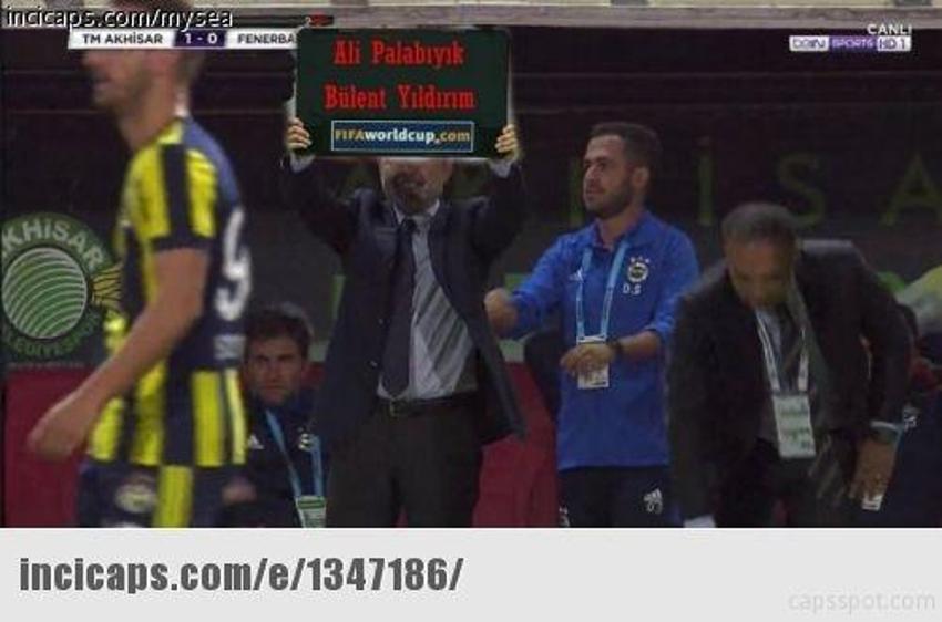 Akhisarspor-Fenerbahçe maçı sonrası Caps'ler