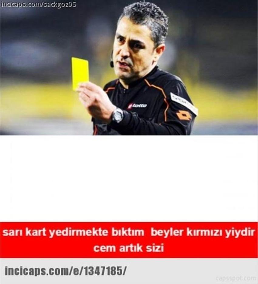 Akhisarspor-Fenerbahçe maçı sonrası Caps'ler