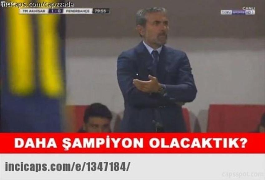 Akhisarspor-Fenerbahçe maçı sonrası Caps'ler