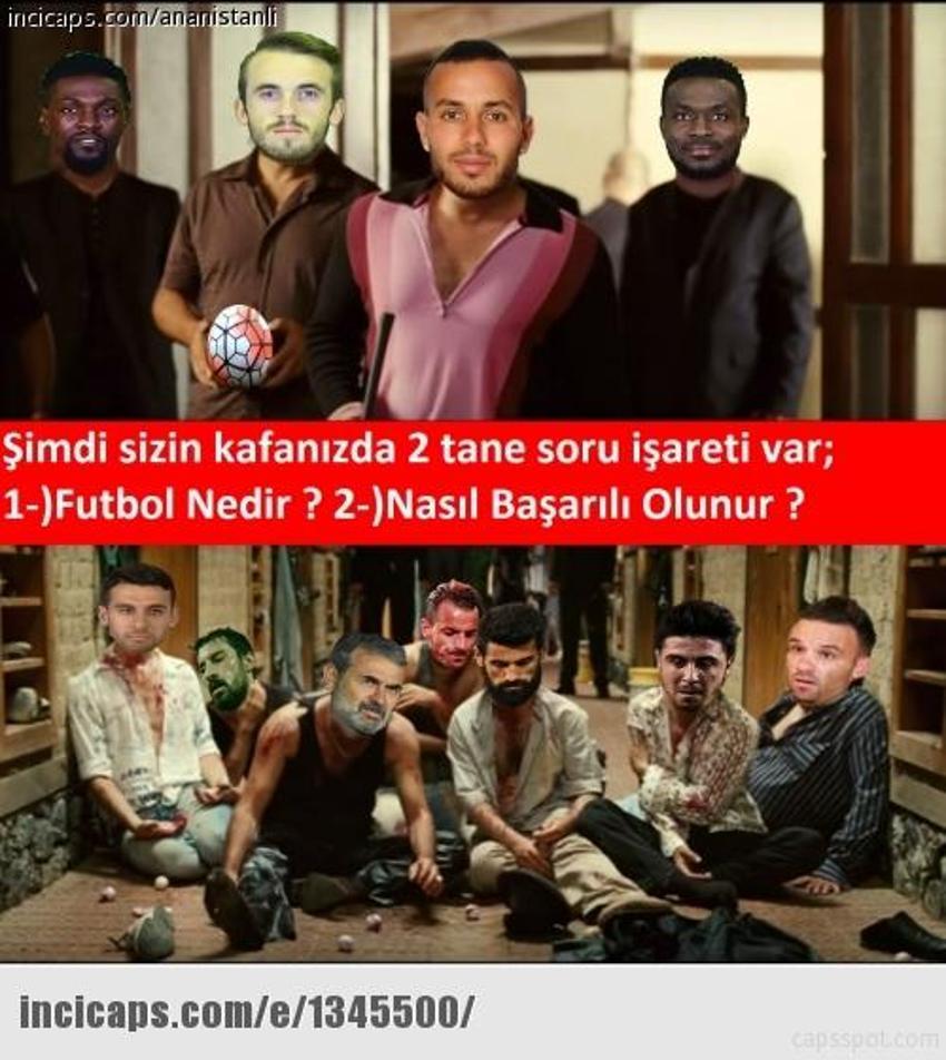 Fenerbahçe - Başakşehir maçı capsleri