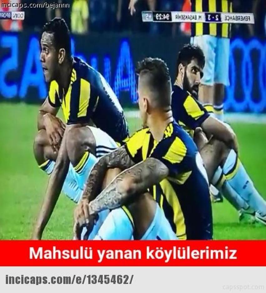Fenerbahçe - Başakşehir maçı capsleri