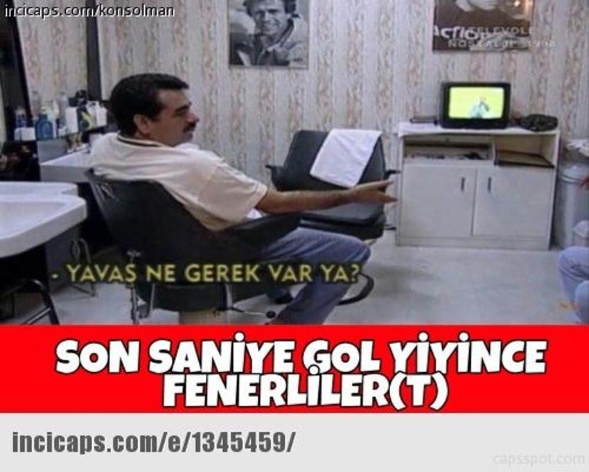 Fenerbahçe - Başakşehir maçı capsleri