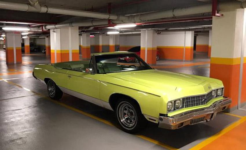 1973 model Chevrolet Impala yeniden yollarda