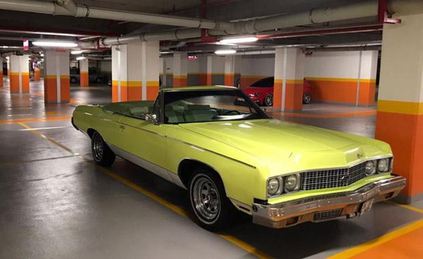 1973 model Chevrolet Impala yeniden yollarda