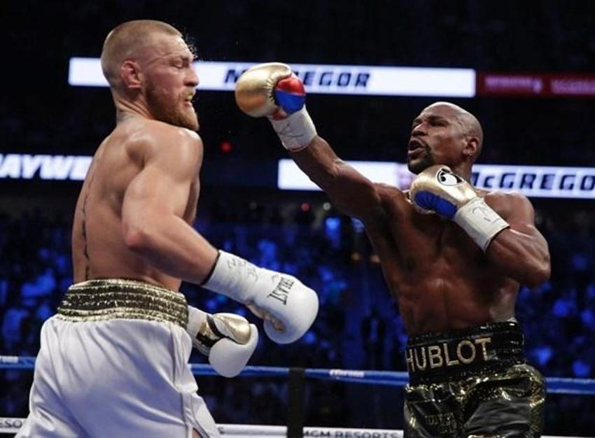 Floyd Mayweather - Conor McGregor maçından kareler