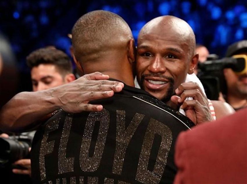 Floyd Mayweather - Conor McGregor maçından kareler