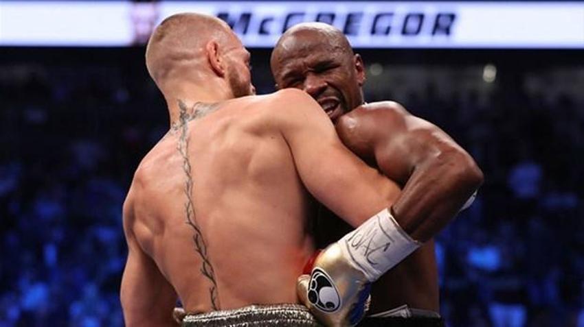 Floyd Mayweather - Conor McGregor maçından kareler