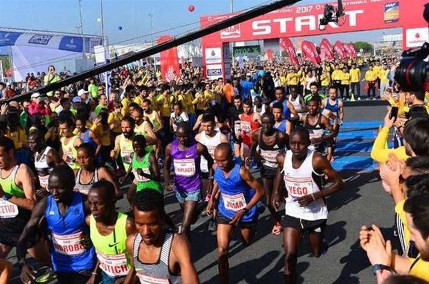 Vodafone İstanbul Yarı Maratonu koşuldu