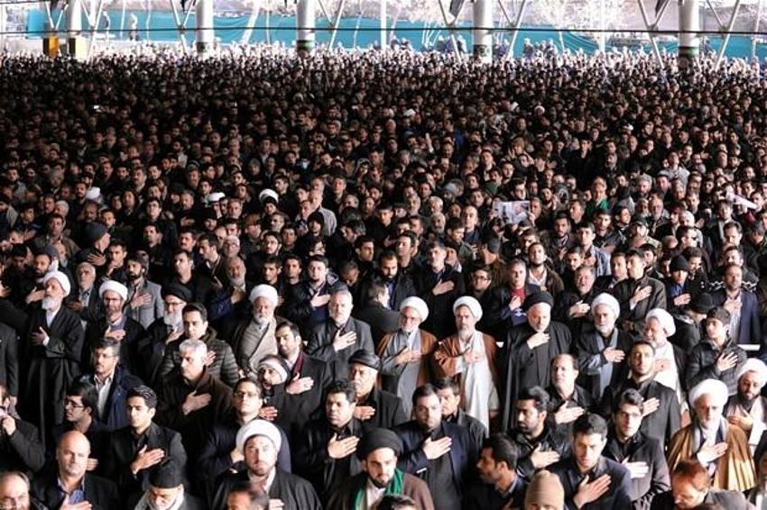 Rafsancani böyle uğurlandı