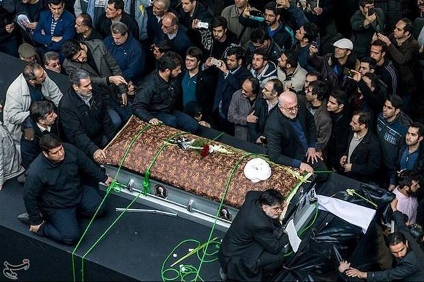 Rafsancani böyle uğurlandı