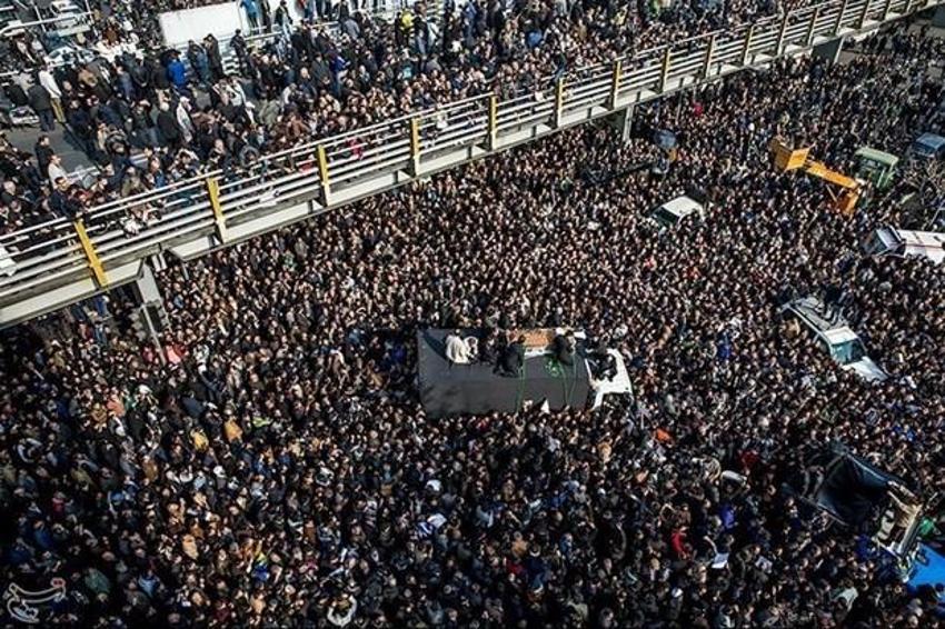 Rafsancani böyle uğurlandı