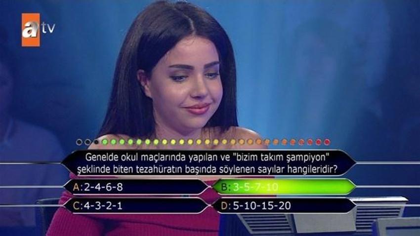 Kim Milyoner Olmak İster'e damga vuran sorular