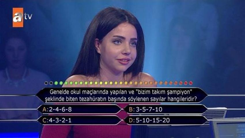 Kim Milyoner Olmak İster'e damga vuran sorular