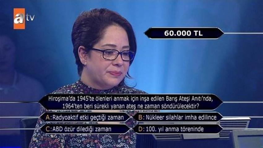 Kim Milyoner Olmak İster'e damga vuran sorular