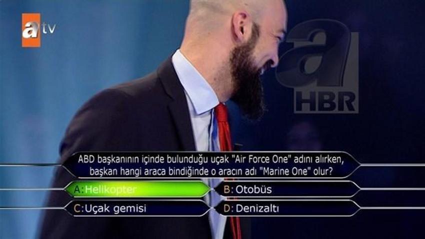 Kim Milyoner Olmak İster'e damga vuran sorular