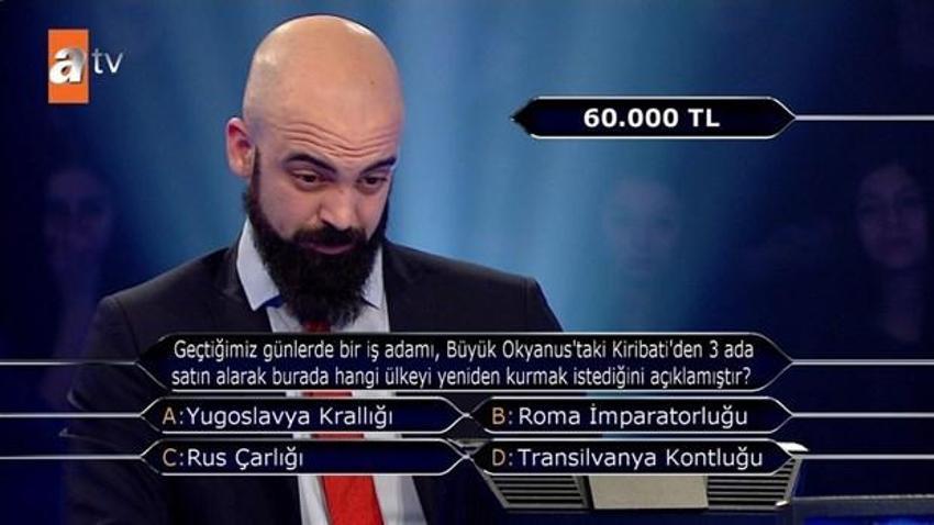 Kim Milyoner Olmak İster'e damga vuran sorular