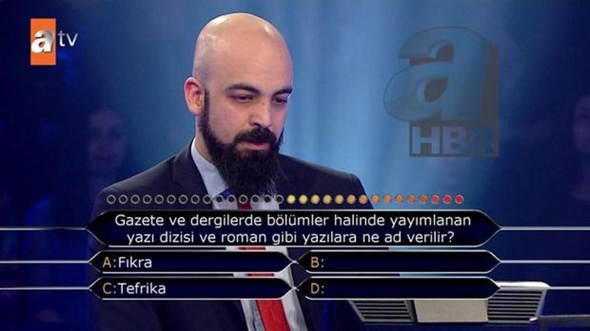 Kim Milyoner Olmak İster'e damga vuran sorular