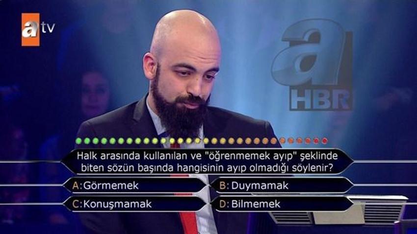 Kim Milyoner Olmak İster'e damga vuran sorular