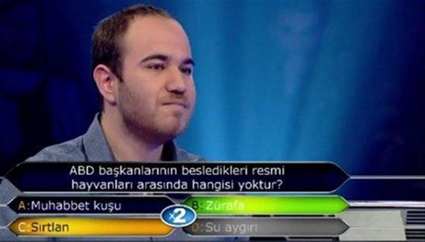 Kim Milyoner Olmak İster'e damga vuran sorular